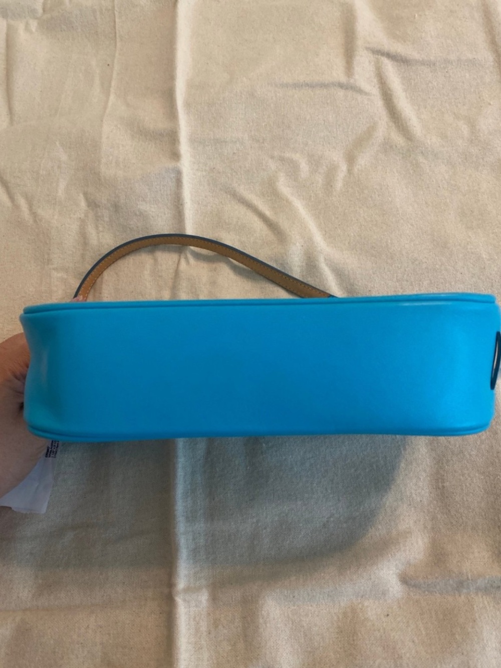 Coach Demi Shoulder Bag Turquoise Blue Excellent Condition - Picture 3 of 6